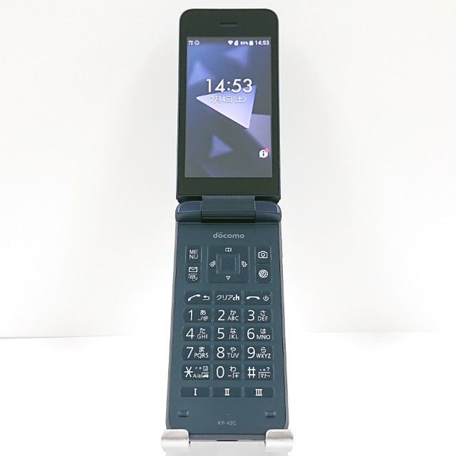 DIGNO ケータイ KY-42C ドコモ ブラック 送料無料 本体 c21290