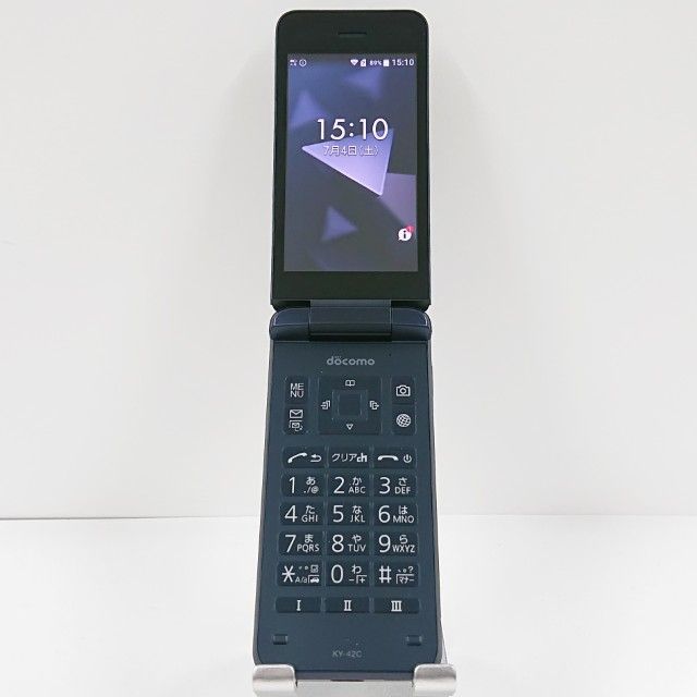 DIGNO ケータイ KY-42C ドコモ ブラック 送料無料 本体 c21292