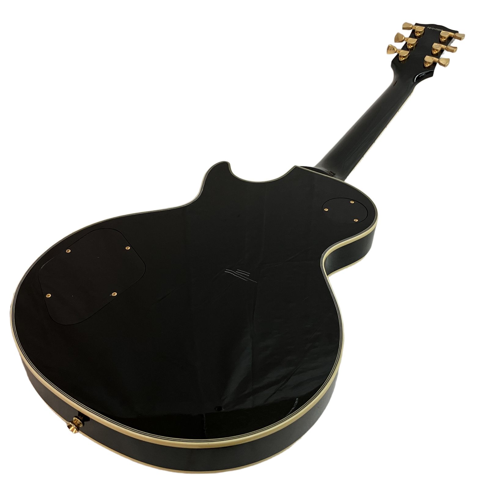 Burny バーニー エレキギター SRLC-55 BLK レスポールカスタムタイプ