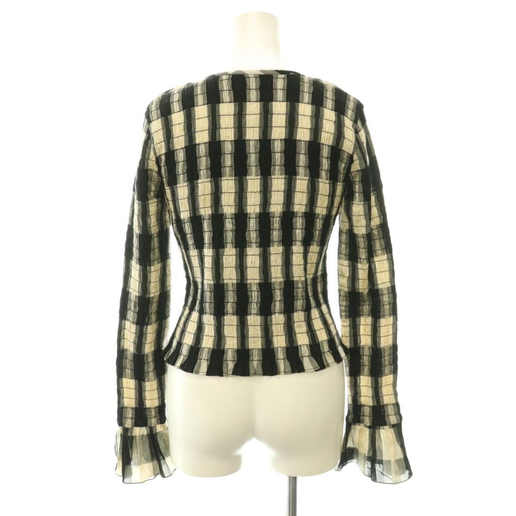 クラネ CLANE 25AW SHIRRING DESIGN BLOUSE シャーリングデザイン
