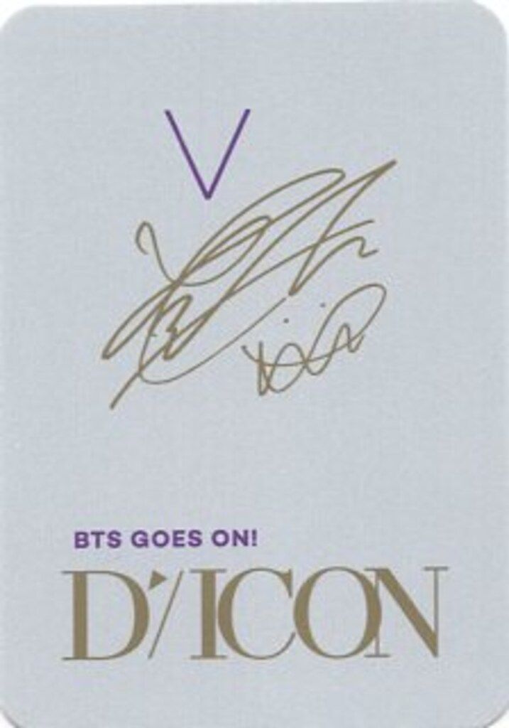 BTS D'/ICON V トレーディングカード - メルカリ