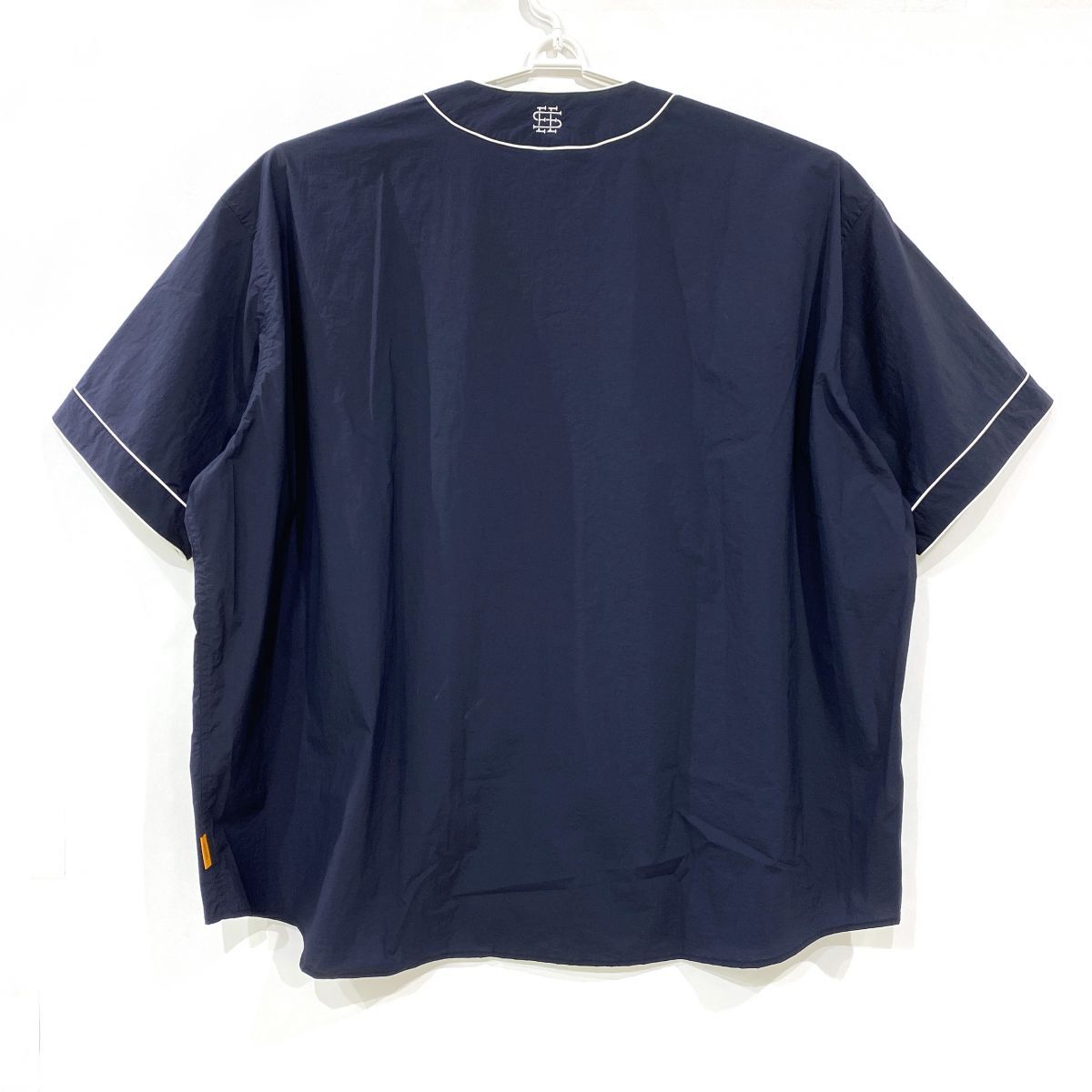 SEE SEE シーシー ベースボールシャツ ネイビー XXXXXLサイズ ※中古