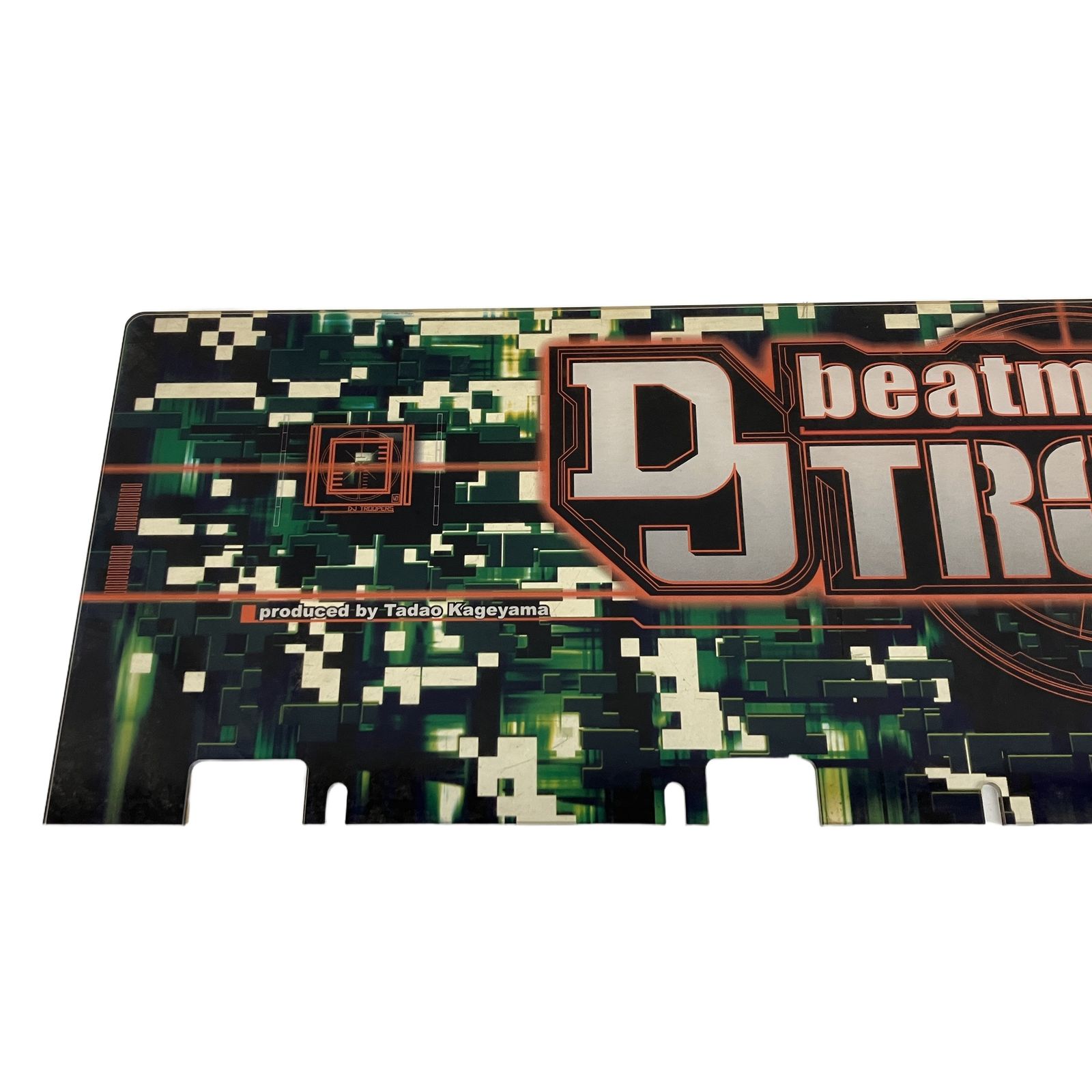 beatmania IIDX 15 DJ TROOPERS筐体アクリルパネル KONAMI beatmania II DX 15 DJ TROOPERS 筐体看板 アクリルパネル