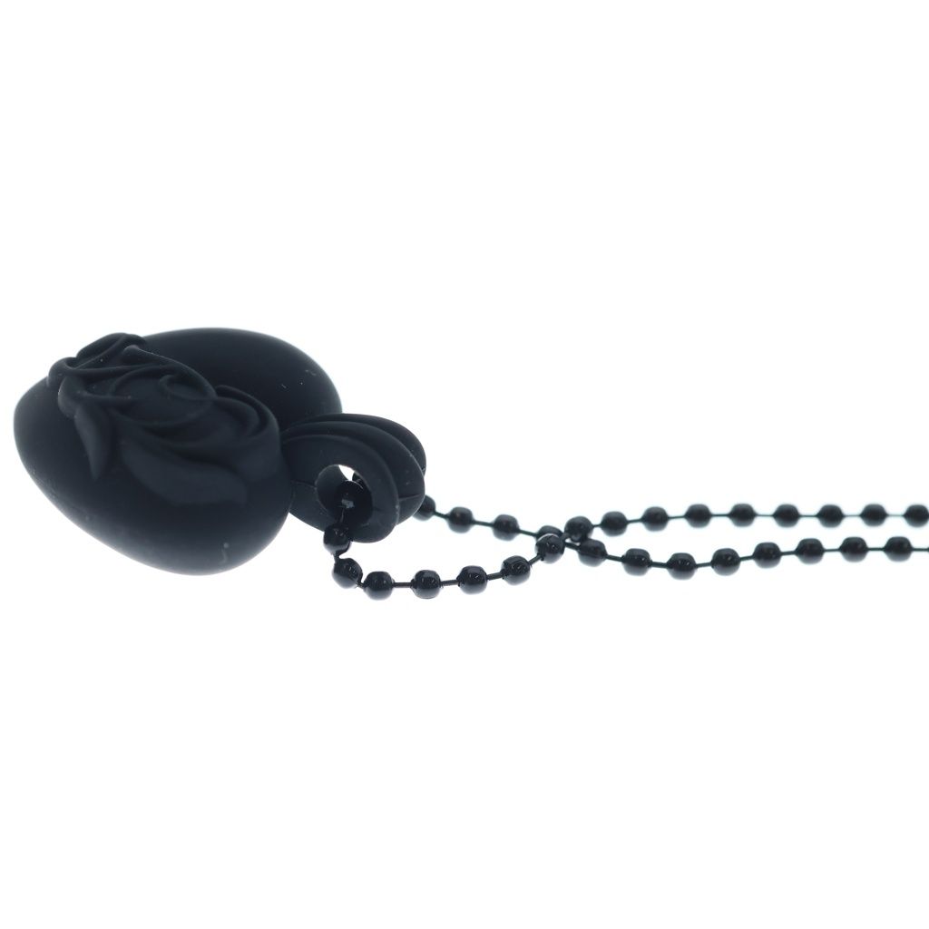 CHROME HEARTS (クロムハーツ) RUBBER HEART ハート ラバーネックレス