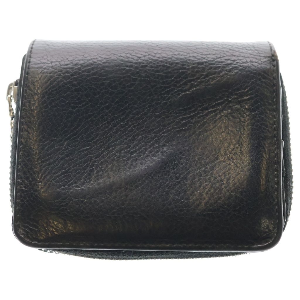 CHROME HEARTS (クロムハーツ) SQ ZIP BILL スクエアジップビル レザー 