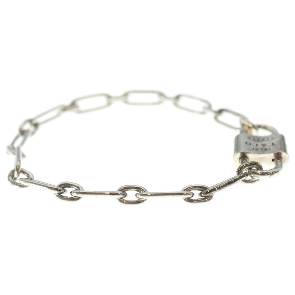T & CO チェーンブレスレット シルバー&チタン 1837年モデル TIFFANY & Co. (ティファニー) 1837 ダブルロック チェーン