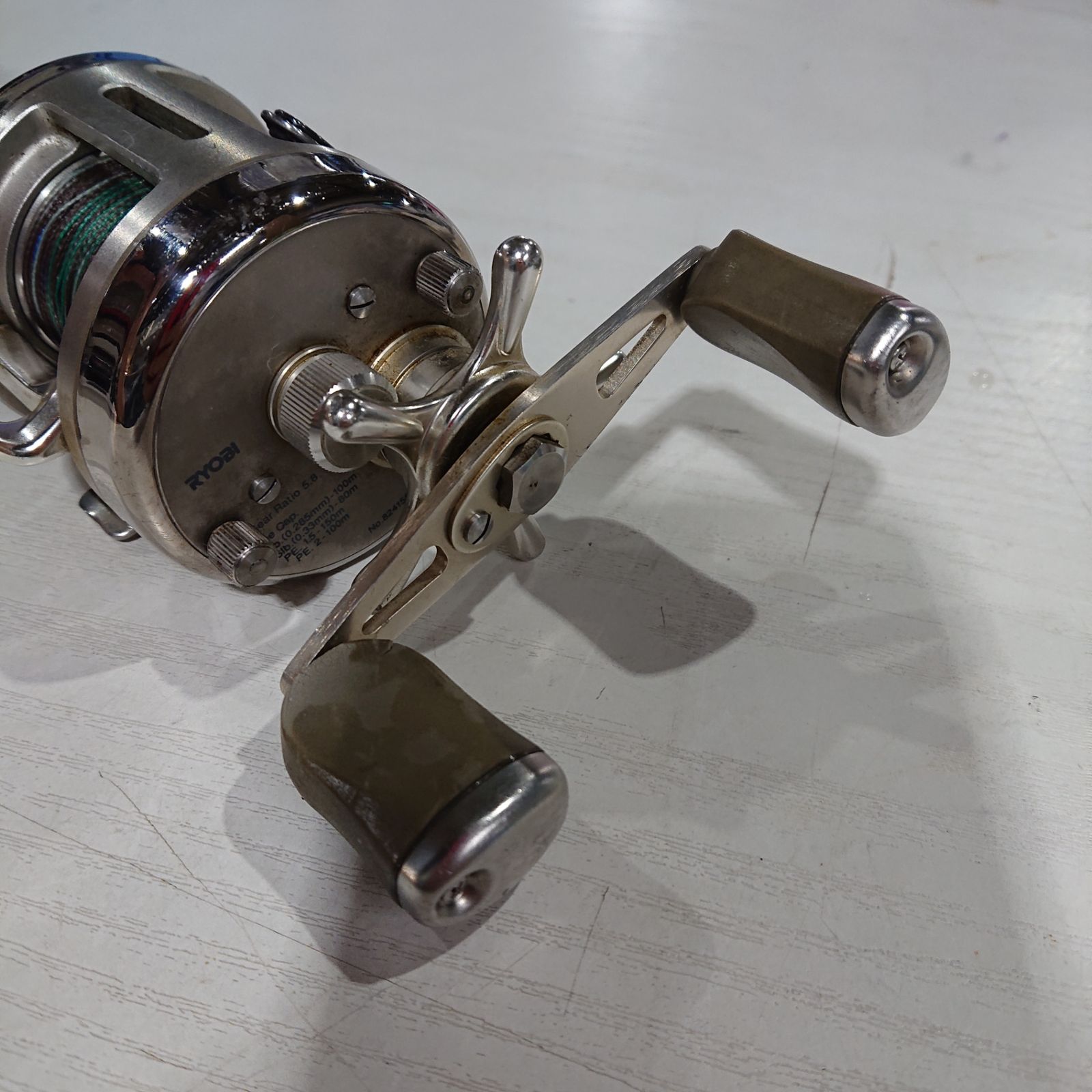 RYOBI リョービ VARIUS M300 チタニウム ベイトリール - メルカリ