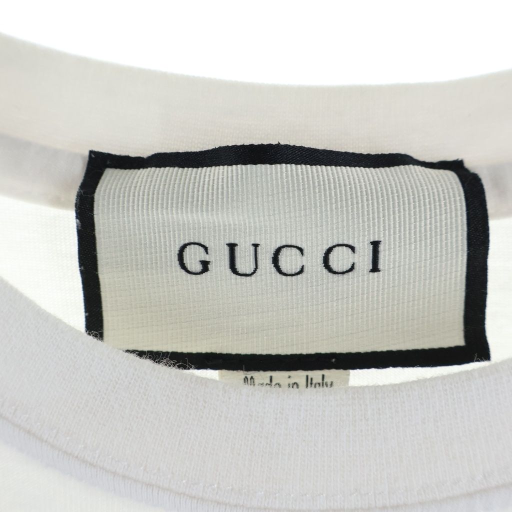 GUCCI (グッチ) ミスティック キャット グッチロゴ ウォッシュド