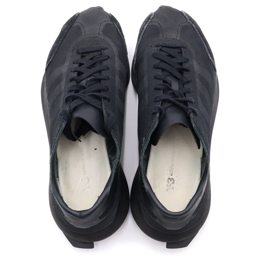 Y-3 ワイスリー S-GENDO RUN ゲンドウ ラン ローカットシューズ スニーカー ブラック IE5700 Y-3 (ワイスリー) S-GENDO RUN ゲンドウ ラン ローカットシューズ