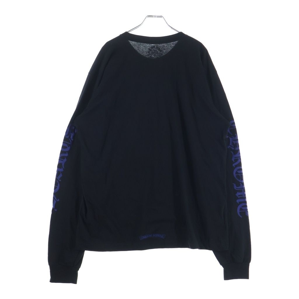 CHROME HEARTS クロムハーツ NECK LOGO クルーネック CHROME HEARTS (クロムハーツ) NECK LOGO L/S TEE ネックロゴ クルー