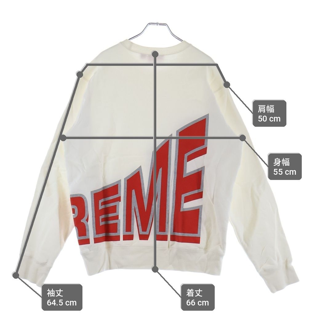 SUPREME (シュプリーム) 21AW Side Arc Crewneck アーチロゴ クルー