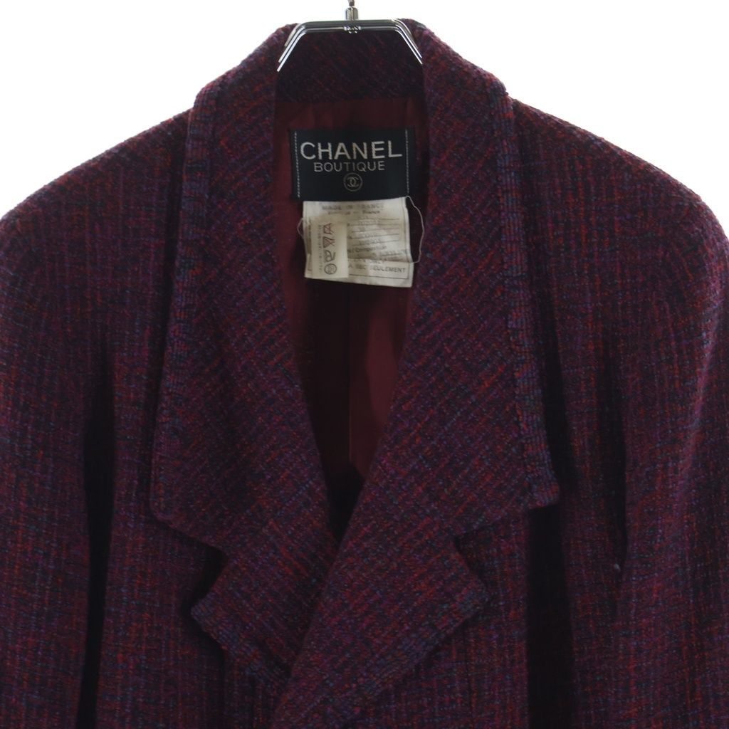 CHANEL (シャネル) 93AW VINTAGE ココマークボタン ウールツイード