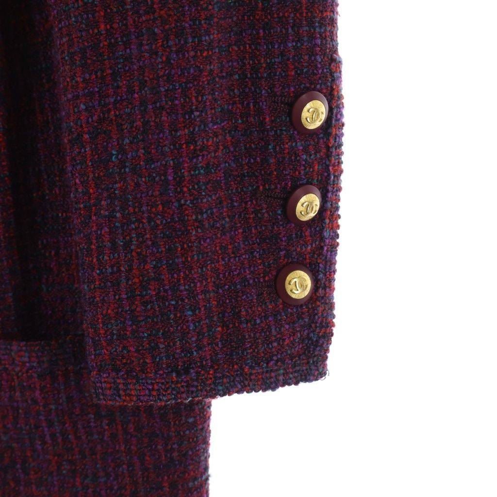 CHANEL (シャネル) 93AW VINTAGE ココマークボタン ウールツイード