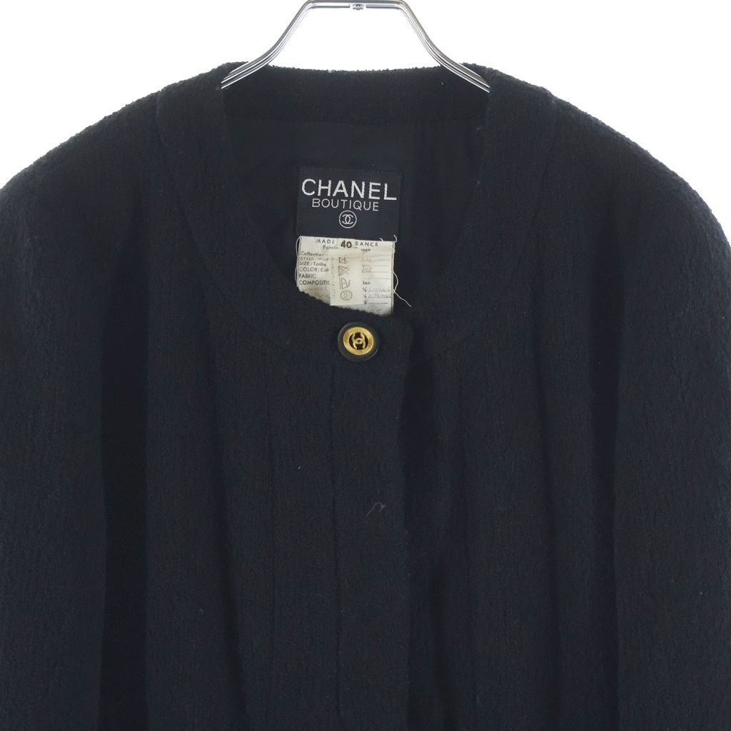 CHANEL (シャネル) 80-90s VINTAGE ココマークボタン ウールツイード