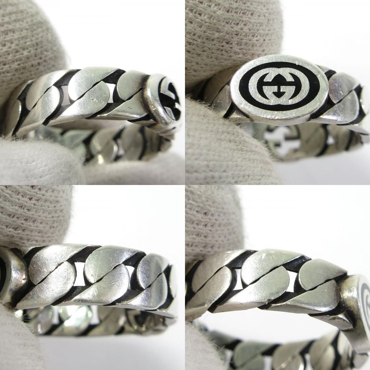 三重本店】 中古 GUCCI | グッチ 678656 インターロッキングG チェーン