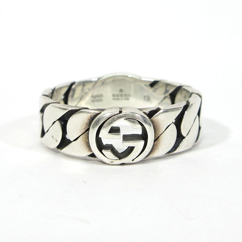 三重本店】 中古 GUCCI | グッチ 678656 インターロッキングG チェーン