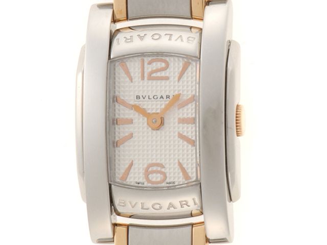 BVLGARI ブルガリ アショーマ AA26S 腕時計 ステンレス/イエロー