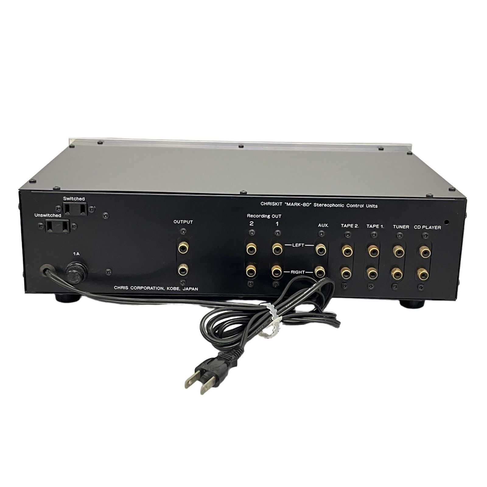 名機クリスキット　プリアンプ　MARK-8D　希少品　完動美品 Chriskit MARK-8D プリアンプ 音響機材 ジャンク T11297853 - メルカリ