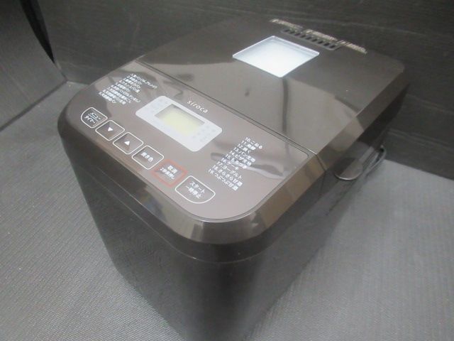 未使用品 siroca シロカ おうちベーカリー ホームベーカリー 1斤タイプ