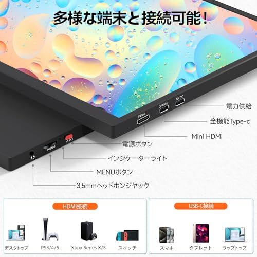 CASKING モバイルモニター 10.5インチ 超軽量 3:2画面比 100%sRGB広色