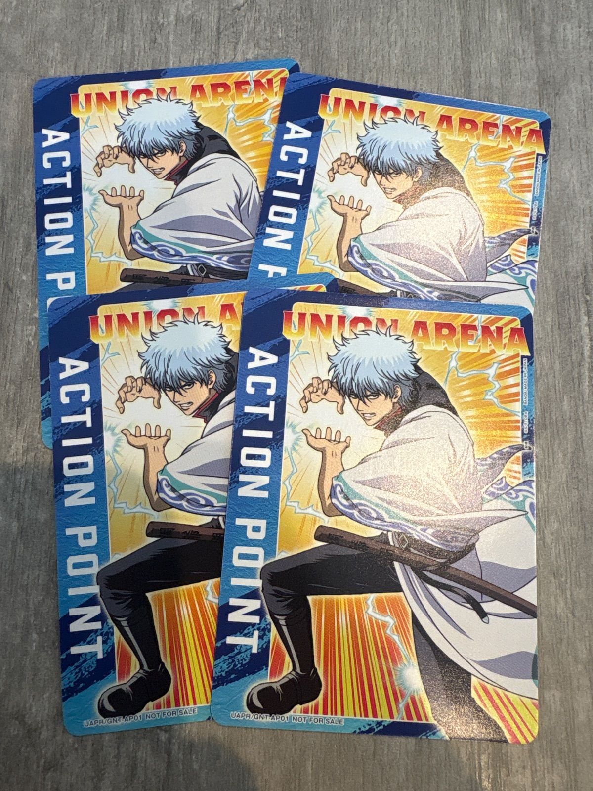 銀時 アクションポイント トレーディングカード Vジャンプ9月特大号 坂田銀時 付録 「アクションポイントカード（銀魂