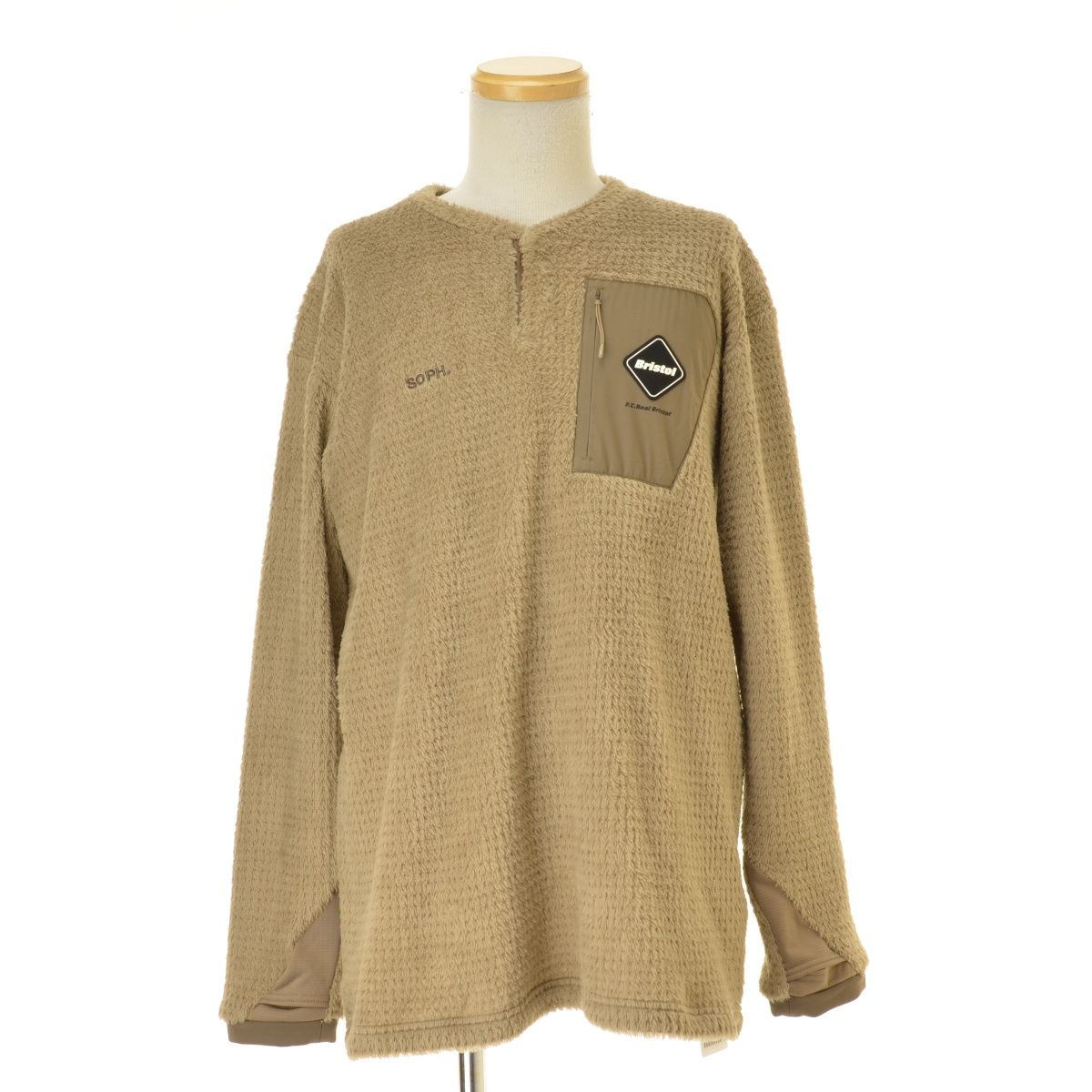 F.C.R.B./F.C.RealBristol】25AW FCRB-252028 HIGH LOFT FLEECE TOP