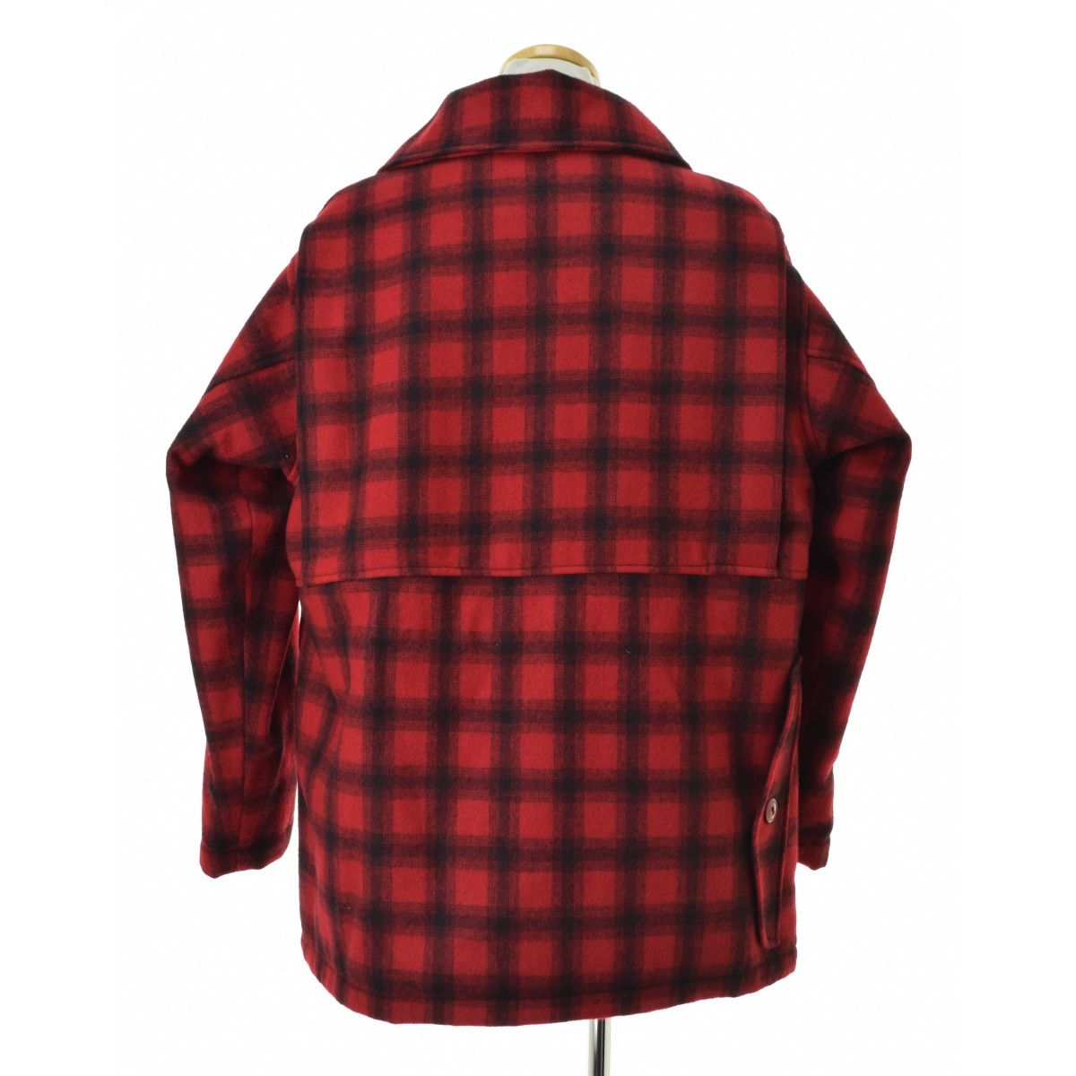WOOLRICH】80s チェックハンティングウールジャケット - メルカリ