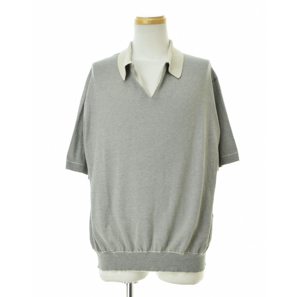 アプレッセ High Gauge S/S Striped Skipper 3 A.PRESSE】24SS 24SAP-03-03K High Gauge S/S Striped Skipper