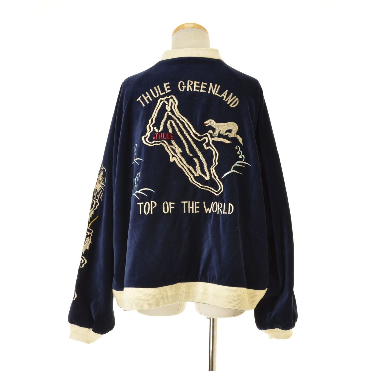 TOWNCRAFT×WAIPER】TL25F002WP 50's SOUVENIR GREENLAND JACKET VELOUR