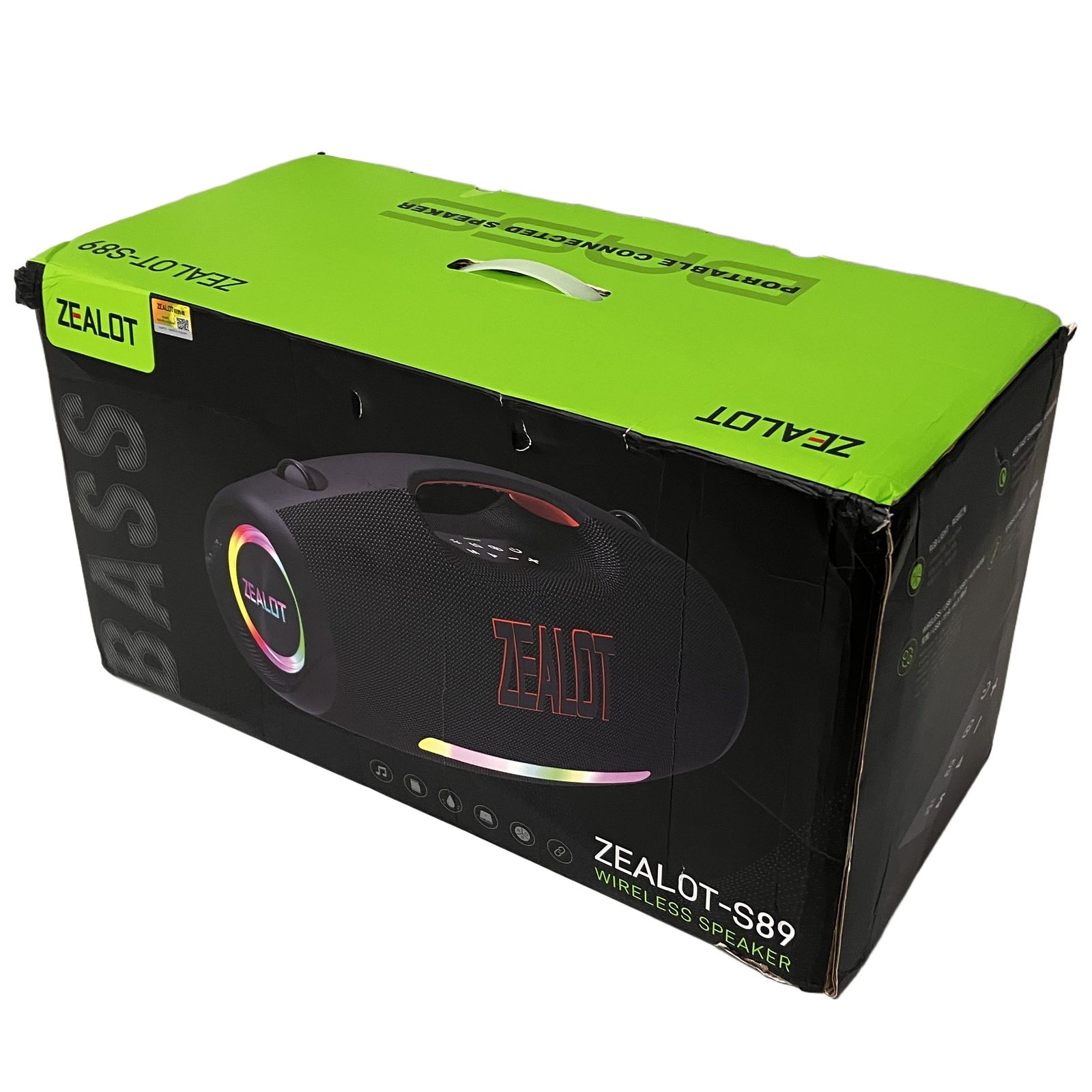 ZEALOT ZEALOT-S89 ポータブル Bluetoothスピーカー 中古 S11416018