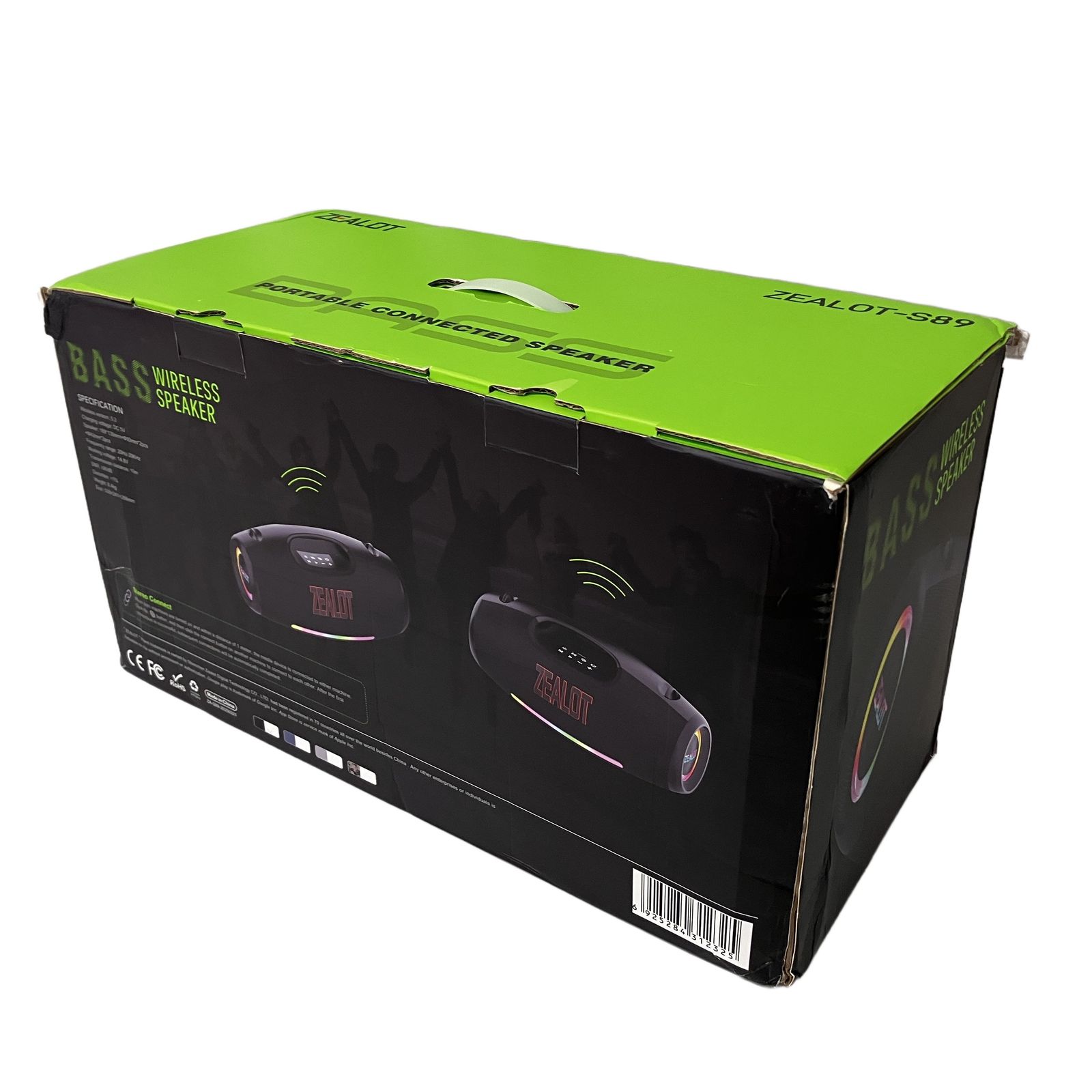 ZEALOT ZEALOT-S89 ポータブル Bluetoothスピーカー 中古 S11416018