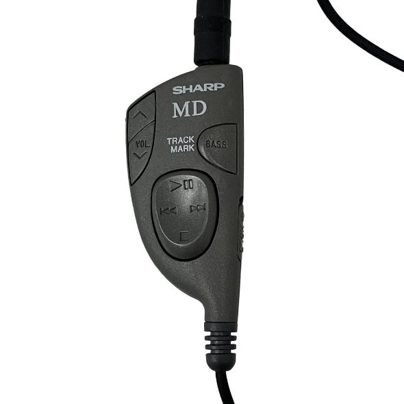 SHARP シャープ ポータブルMDレコーダー MD-MS100-B ポータブル