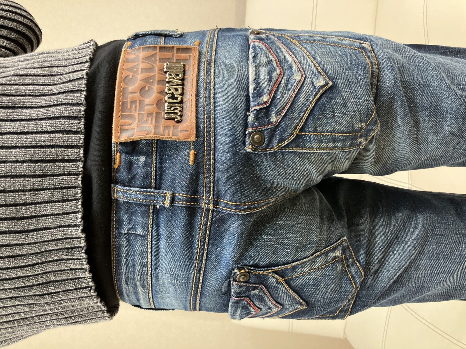 JUST cavalli ジャストカヴァリ デニムパンツ ジーンズ ブーツカット