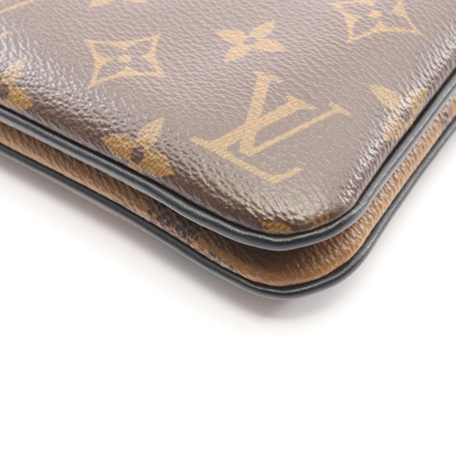 LOUIS VUITTON ルイ・ヴィトン ポシェット ドゥーブル ジップ