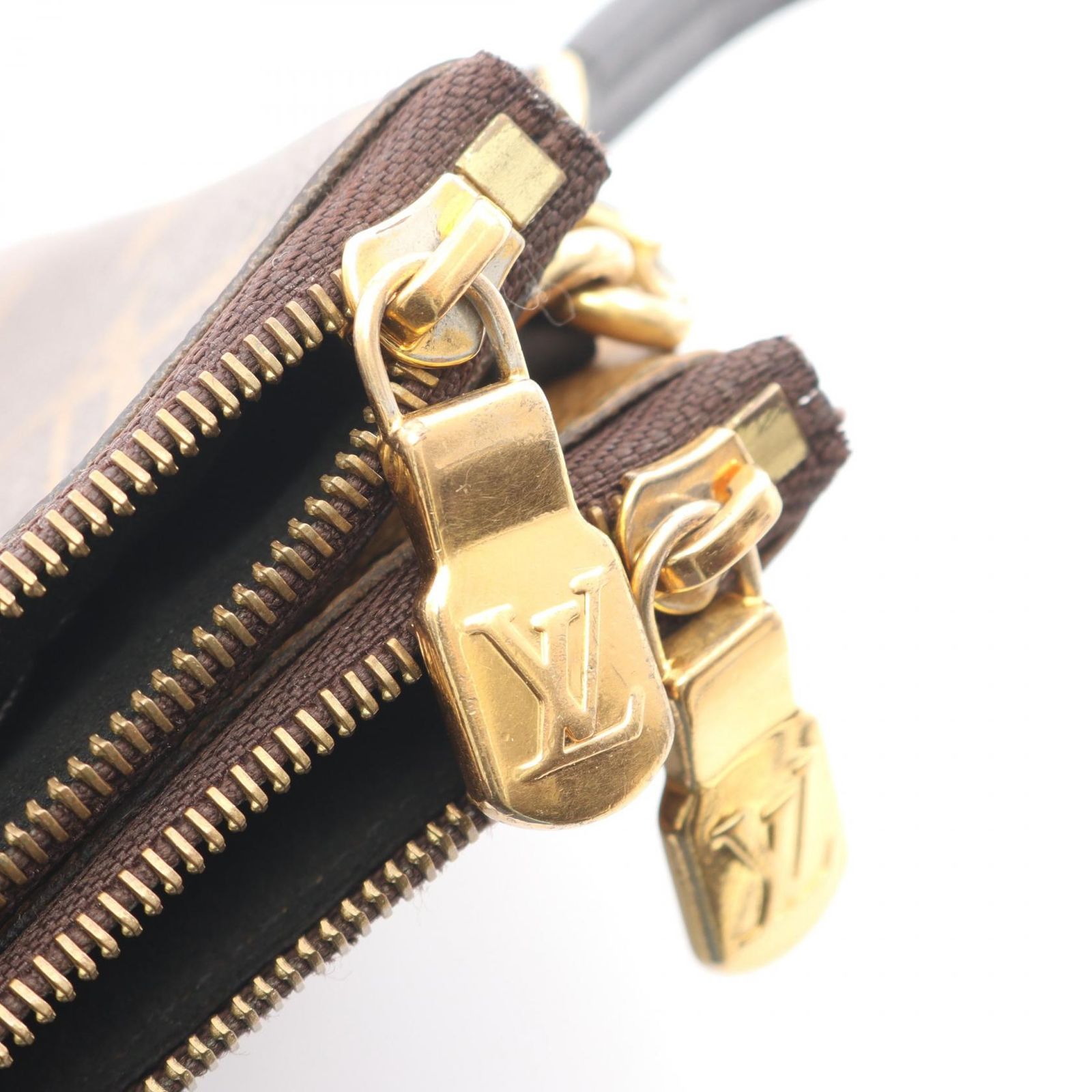LOUIS VUITTON ルイ・ヴィトン ポシェット ドゥーブル ジップ