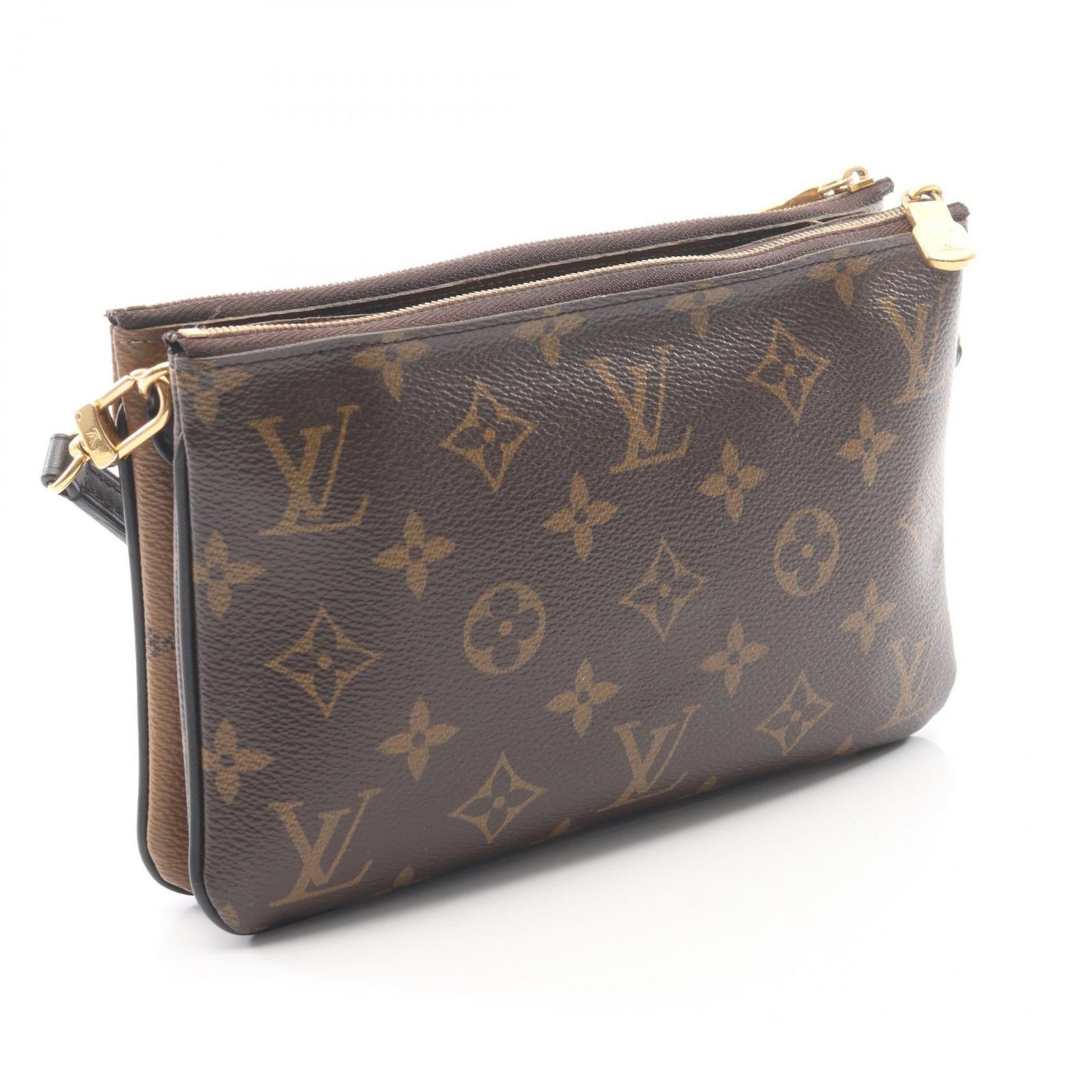 LOUIS VUITTON ルイ・ヴィトン ポシェット ドゥーブル ジップ