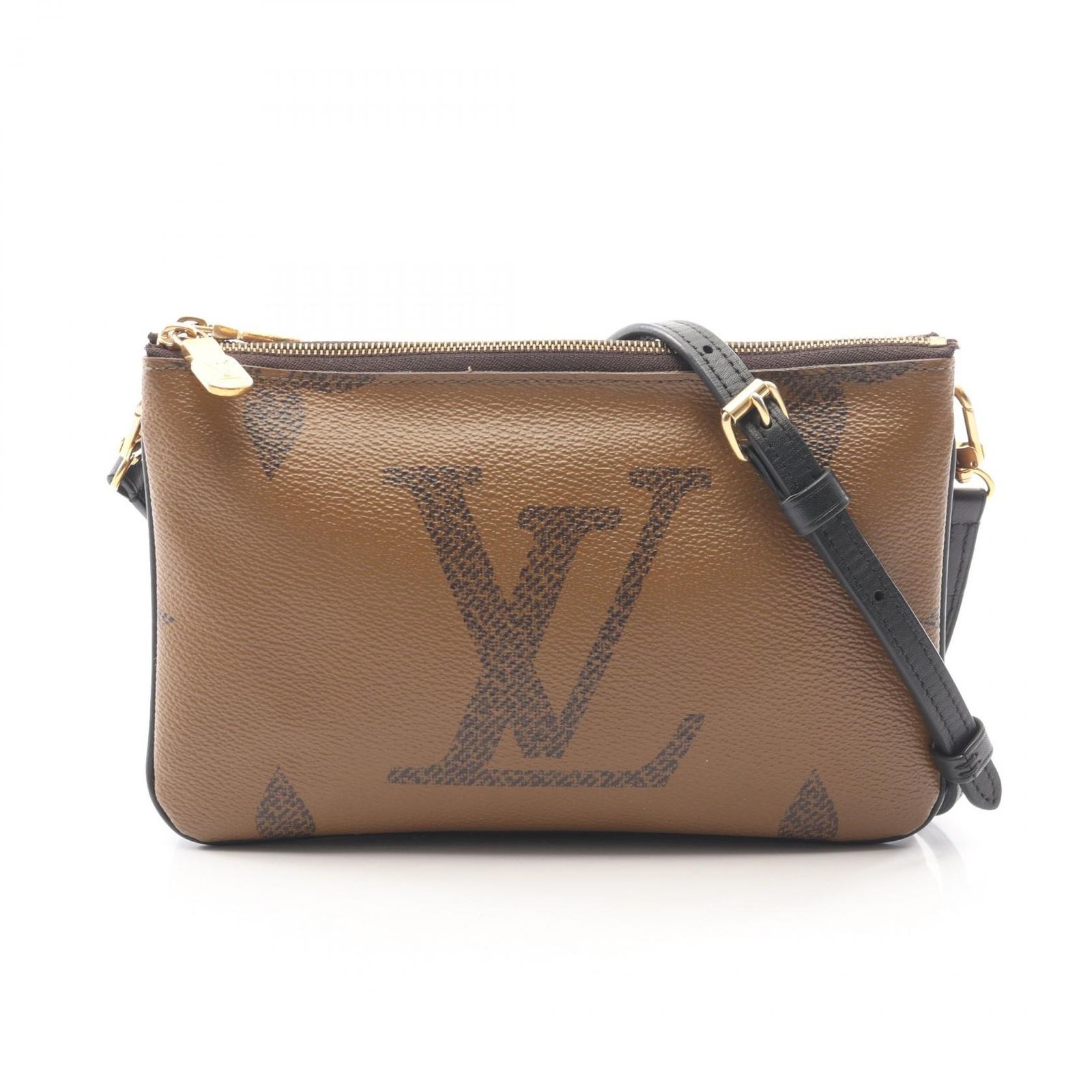 LOUIS VUITTON ルイ・ヴィトン ポシェット ドゥーブル ジップ