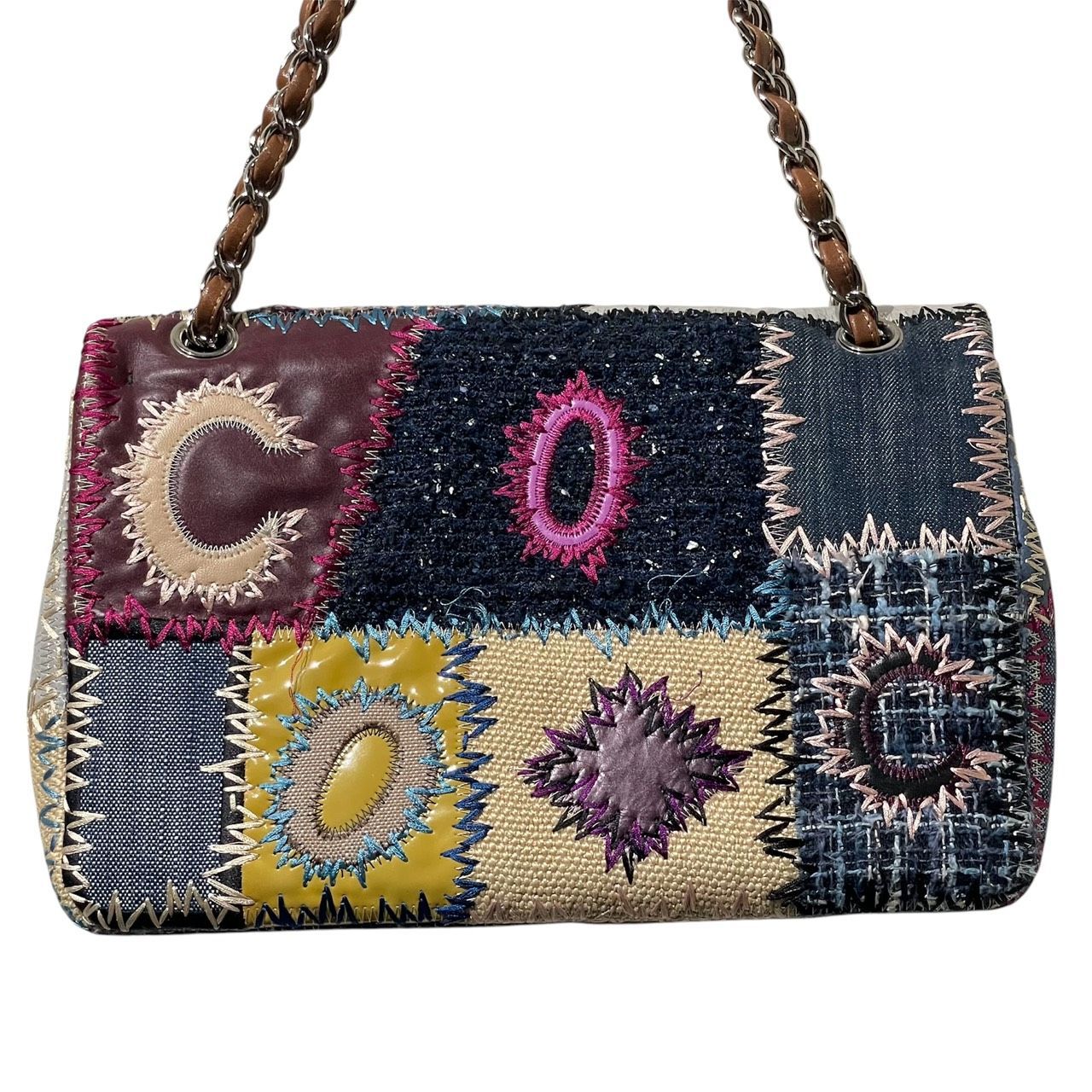 シャネル CHANEL マトラッセ30 パッチワーク 16番台 チェーン 