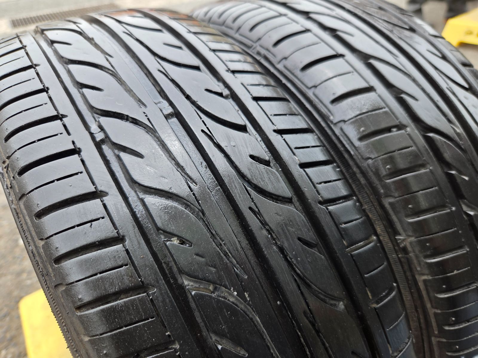 送料無料! 165/55R14 ダンロップ 2本 21年製 N-BOX N-WGN タント 