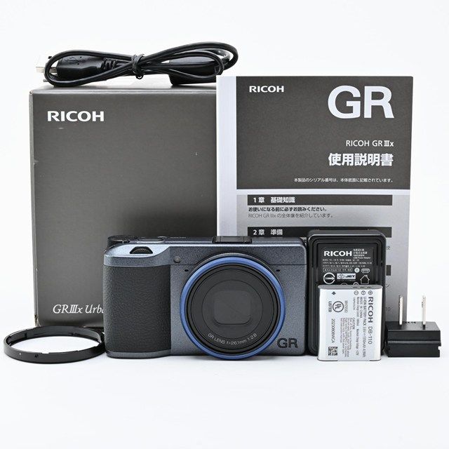 美品＞ RICOH GR IIIx Urban Edition メタリックグレー｜シャッター数