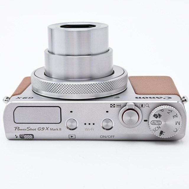良品＞ Canon PowerShot G9 X Mark II シルバー｜高性能コンパクト