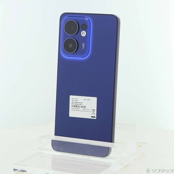 中古 OPPO Reno13 A 128GB ルミナスネイビー SIMフリー - メルカリ