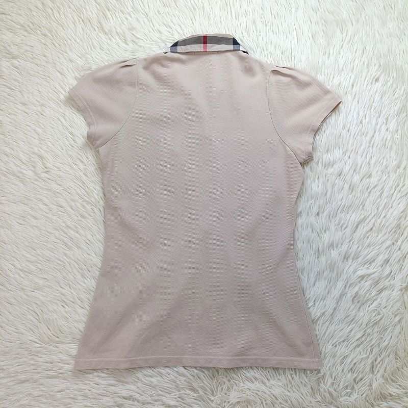 BURBERRY BRIT バーバリーブリット 半袖 ポロシャツ レディース M