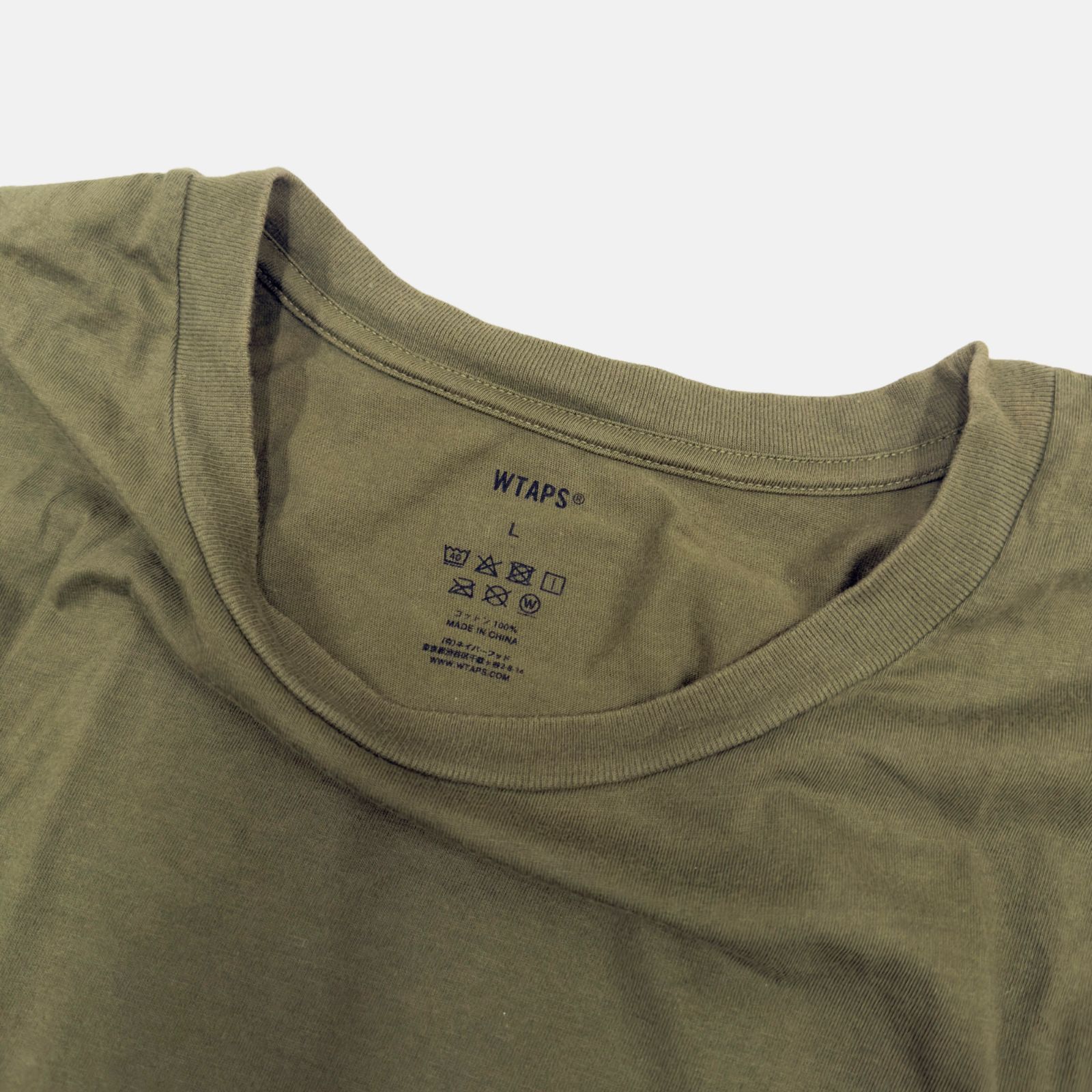 wtaps ダブルタップス crewneck L オリーブ W)taps - WTAPS Champion