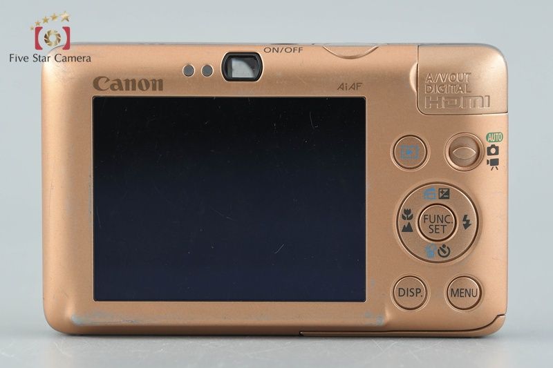 中古】Canon キヤノン IXY Digital 210 IS ゴールド コンパクト