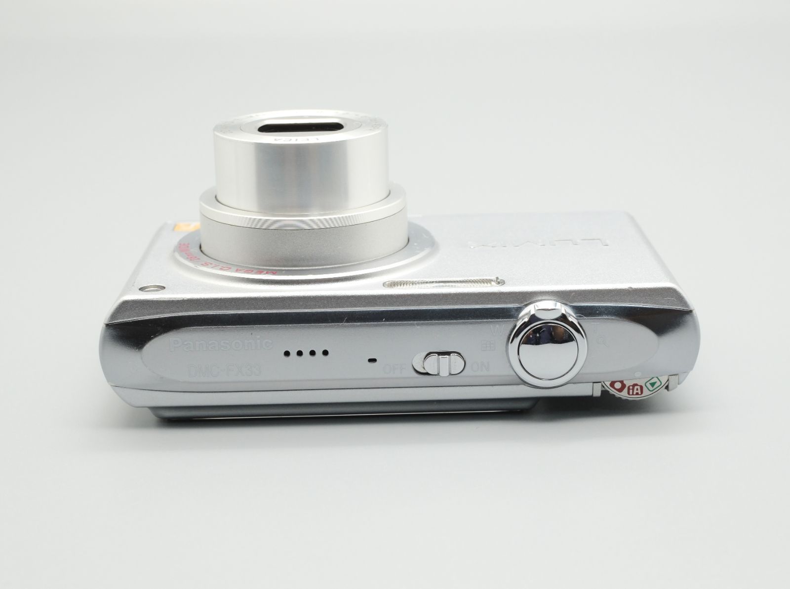Panasonic LUMIX DMC-FX33 シルバー コンパクトデジタルカメラ 動作