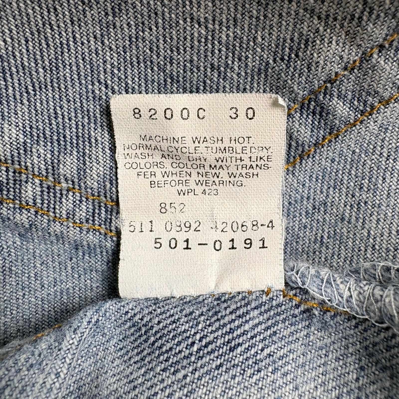 USA製 90s Levi's 501 リーバイス デニム パンツ サイズ W33 L30