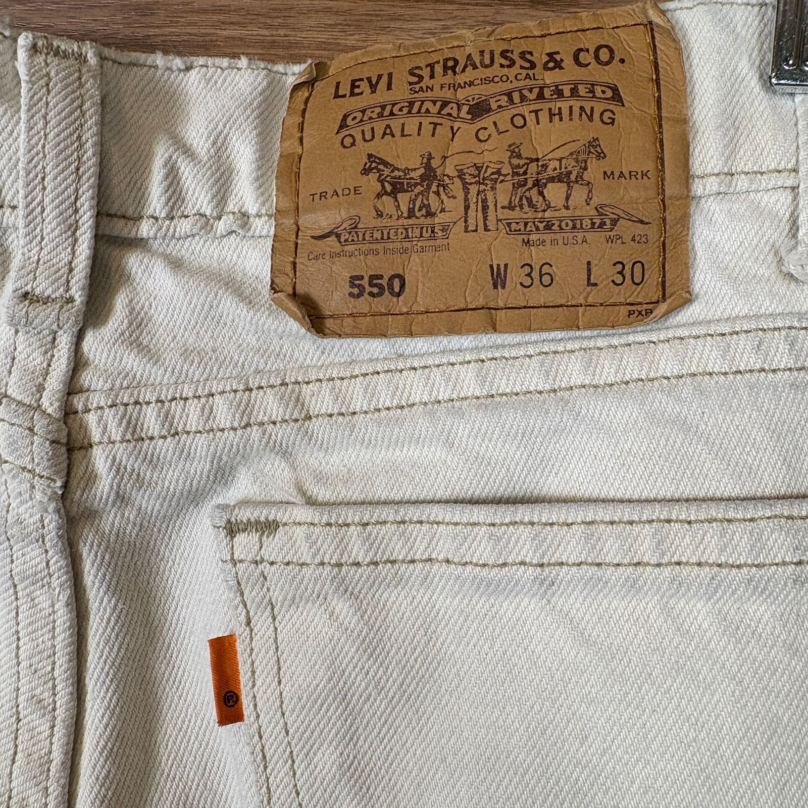 USA製 90s Levi's 550 リーバイス デニム パンツ サイズ W36 L30