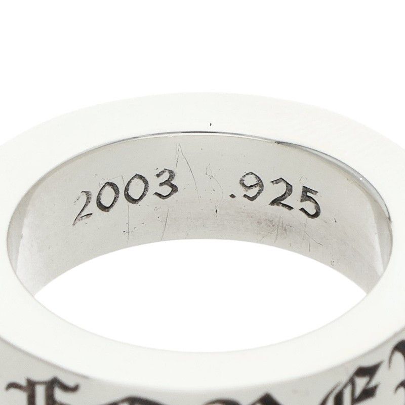 クロムハーツ 6mm SPACER FOREVER/6mmスペーサーフォーエバー シルバー