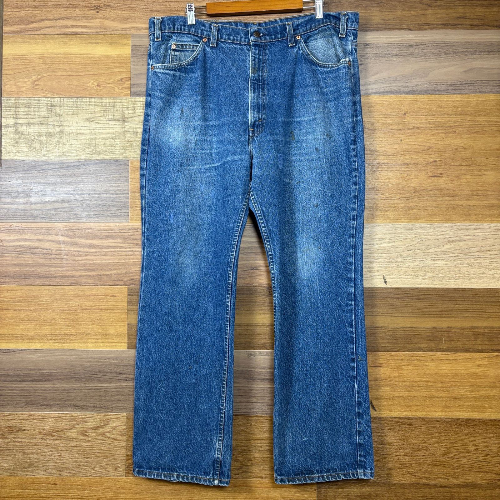 USA製 Levi's リーバイス 517 デニム パンツ サイズ W40 L30 メンズ XL位 オレンジタブ アメリカ製 ヴィンテージ 古着 r26062164